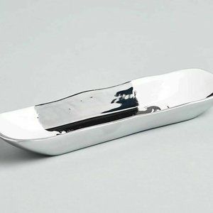 Nima Oberoi Lunares Bianca Nero Dish Tray